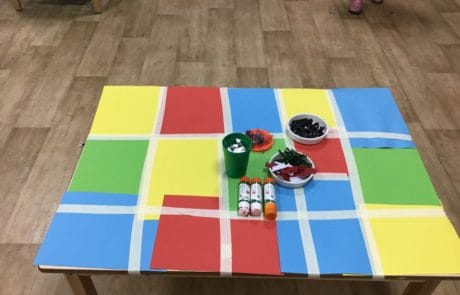 art and crafts area art and crafts area